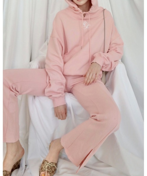 エピヌ　epine Eé Jersey pink パーカー　スウェット epine（エピヌ）の「Ee hoodie（パーカー）」 - WEAR
