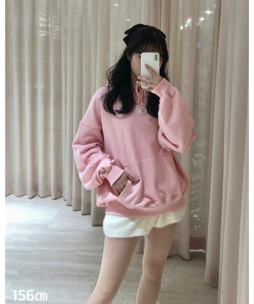 エピヌ　epine Eé Jersey pink パーカー　スウェット epine（エピヌ）の「Ee hoodie（パーカー）」 - WEAR