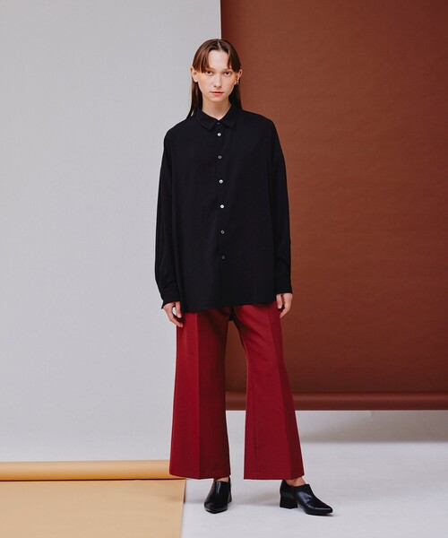 tk.TAKEO KIKUCHI(ティーケータケオキクチ)の「◆カラービッグシャツ(シャツ/ブラウス・メンズ・ダークグリーン/ブラック/ワインレッド/グレー・01/02/03)」の22枚目の写真