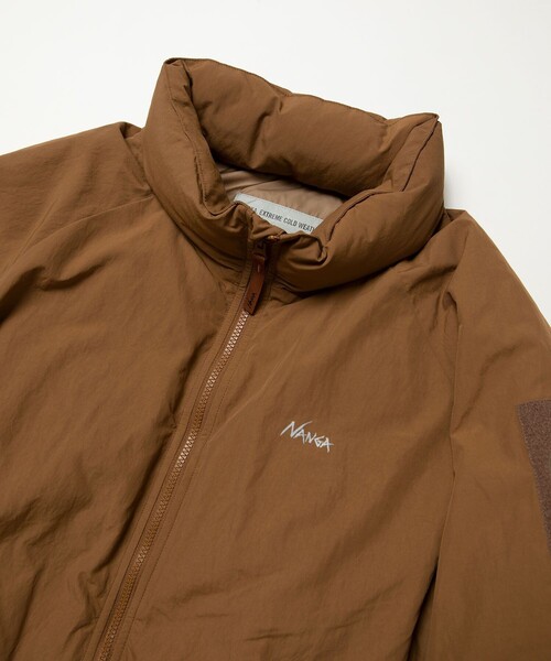 NANGA(ナンガ)の「NANGA/ナンガ 別注AURORA DOWN JKT/オーロラダウンジャケット/スタンドカラー(ダウンジャケット/コート・メンズ・グレー/ブラック/ブラウン・X-LARGE/MEDIUM/LARGE)」の19枚目の写真