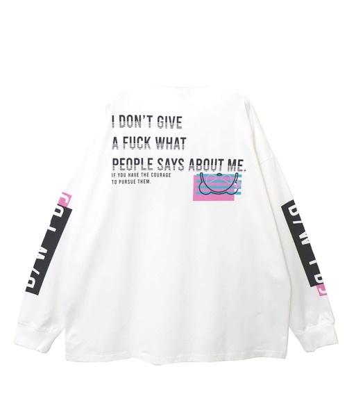 JACKROSE(ジャックローズ)の「JE B/W-PDJ センターロゴ BIG L/STee(Tシャツ/カットソー・メンズ・ホワイト/ブラック・M/L/XL)」の12枚目の写真