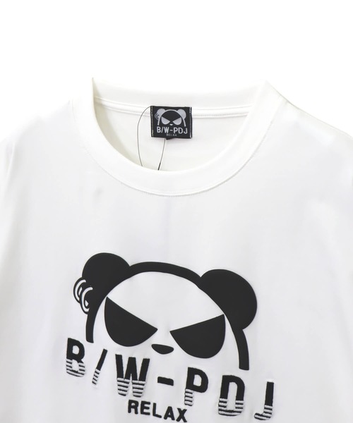 JACKROSE(ジャックローズ)の「JE B/W-PDJ センターロゴ BIG L/STee(Tシャツ/カットソー・メンズ・ホワイト/ブラック・M/L/XL)」の3枚目の写真