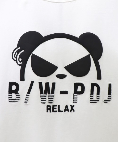 JACKROSE(ジャックローズ)の「JE B/W-PDJ センターロゴ BIG L/STee(Tシャツ/カットソー・メンズ・ホワイト/ブラック・M/L/XL)」の6枚目の写真