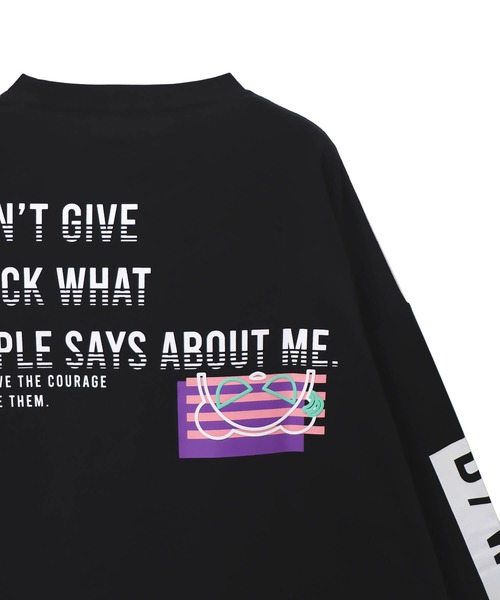JACKROSE(ジャックローズ)の「JE B/W-PDJ センターロゴ BIG L/STee(Tシャツ/カットソー・メンズ・ホワイト/ブラック・M/L/XL)」の7枚目の写真