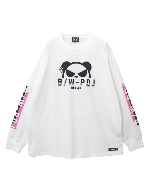 JACKROSE(ジャックローズ)の「JE B/W-PDJ センターロゴ BIG L/STee(Tシャツ/カットソー・メンズ・ホワイト/ブラック・M/L/XL)」の5枚目の写真
