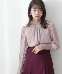 PROPORTION BODY DRESSING | カフスシャーリングブラウス / 1212210006(シャツ/ブラウス)