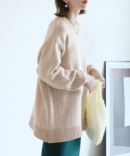N&Llove 専用☆ニュアンスカウ柄ニットプルオーバーESICA エシカ sku_5_8615589462677f3d4713086c