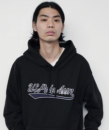 U.S. POLO ASSN. / ユーエスポロアッスン 別注 コラボ  ビッグシルエット 裏毛 プルオーバー パーカー