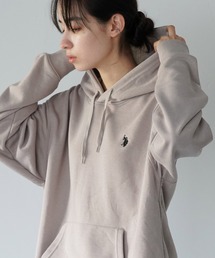 U.S. POLO ASSN. / ユーエスポロアッスン 別注 コラボ ビッグシルエット 裏毛 プルオーバー パーカー