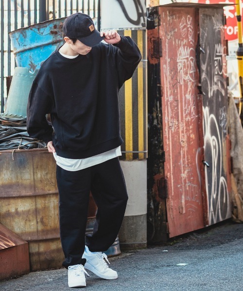 improves（インプローブス）の「【improves】13.4オンス ヘビーウエイト スウェット ルーズシルエット ジョガーパンツ（スウェットパンツ・メンズ・グリーン/オートミール/ブラック/ネイビー・MEDIUM/LARGE）」の11枚目の写真