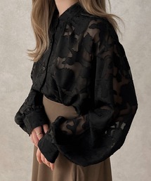 【apres jour clair】2WAYオパールシャツ【ZOZOTOWN限定アイテム】