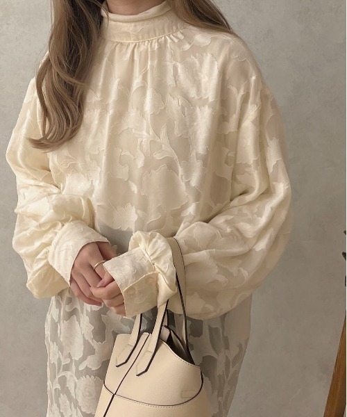 apres jour clair(アプレジュールクレア)の「【apres jour clair】2WAYオパールシャツ【ZOZOTOWN限定アイテム】(シャツ/ブラウス・レディース・ブラック/ライトブラウン/アイボリー・X-LARGE/フリー)」の11枚目の写真