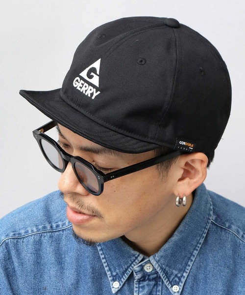 GERRY（ジェリー）の「CORDURAナイロン ロゴ刺繍 アンパイアキャップ A.M.S.別注モデル（キャップ・メンズ・ブラック系その他/ブラック系その他2・FREE）」の2枚目の写真