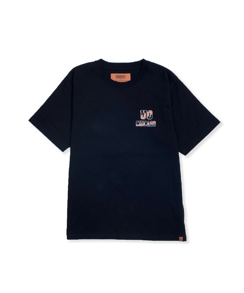 UNIVERSAL OVERALL(ユニバーサルオーバーオール)の「バッグプリントTシャツ【UOC PRINT TEE】(Tシャツ/カットソー・メンズ・ネイビー/グリーン/ヘザーグレー/ブラック/ホワイト・S/M/L)」の17枚目の写真