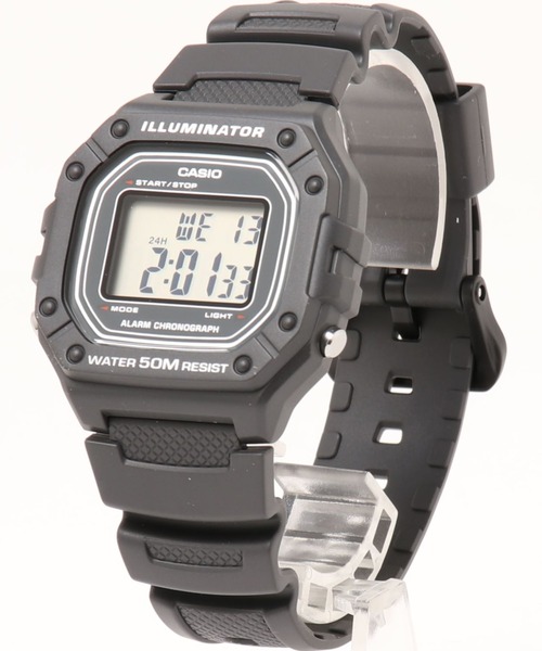 CASIO(カシオ)の「CASIO カシオ/ デジタル 樹脂ベルト 日常生活強化防水 腕時計 /// W-218HC シリーズ(デジタル腕時計・メンズ・ピンク/ホワイト/ブルー/ブラック/ピンクベージュ・FREE)」の8枚目の写真