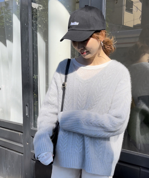 frostline（フロストライン）の「【Frostline/フロストライン】 EMB CAP（キャップ・レディース・ベージュ/ネイビー/ブラック・FREE）」の5枚目の写真