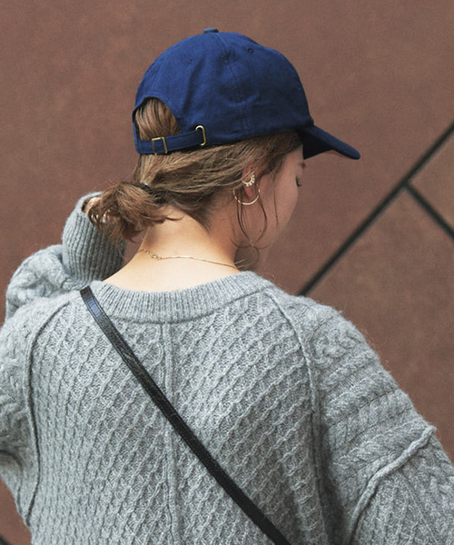 frostline（フロストライン）の「【Frostline/フロストライン】 EMB CAP（キャップ・レディース・ベージュ/ネイビー/ブラック・FREE）」の10枚目の写真