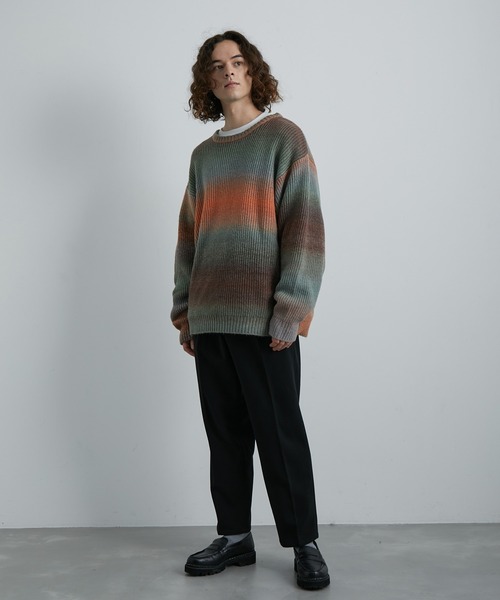 JUNRED(ジュンレッド)の「ウーリーカットツイルスリムパンツ(スラックス・メンズ・ホワイト系その他/ブラック/チャコールグレー・M/L/LL)」の10枚目の写真