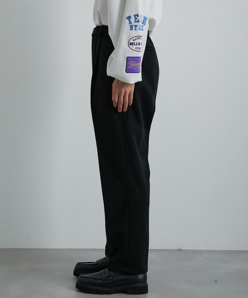 JUNRED(ジュンレッド)の「ウーリーカットツイルスリムパンツ(スラックス・メンズ・ホワイト系その他/ブラック/チャコールグレー・M/L/LL)」の17枚目の写真