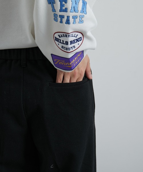 JUNRED(ジュンレッド)の「ウーリーカットツイルスリムパンツ(スラックス・メンズ・ホワイト系その他/ブラック/チャコールグレー・M/L/LL)」の21枚目の写真