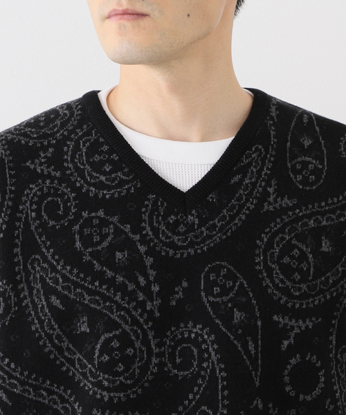 JOURNAL STANDARD(ジャーナルスタンダード)の「【POP TRADING COMPANY】COMPANY paisley spencer(ベスト・メンズ・チャコールグレー・LARGE)」の6枚目の写真