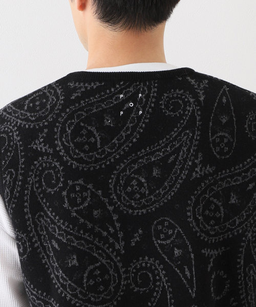 JOURNAL STANDARD(ジャーナルスタンダード)の「【POP TRADING COMPANY】COMPANY paisley spencer(ベスト・メンズ・チャコールグレー・LARGE)」の7枚目の写真