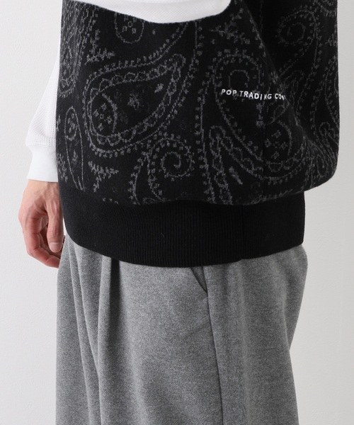 JOURNAL STANDARD(ジャーナルスタンダード)の「【POP TRADING COMPANY】COMPANY paisley spencer(ベスト・メンズ・チャコールグレー・LARGE)」の10枚目の写真