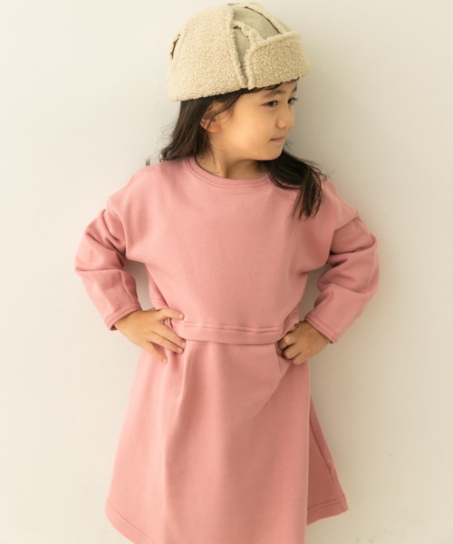 URBAN RESEARCH DOORS（アーバンリサーチドアーズ）の「ボンバーキャップ(KIDS)（ハット・キッズ・カーキ/ベージュ・ONE）」の4枚目の写真