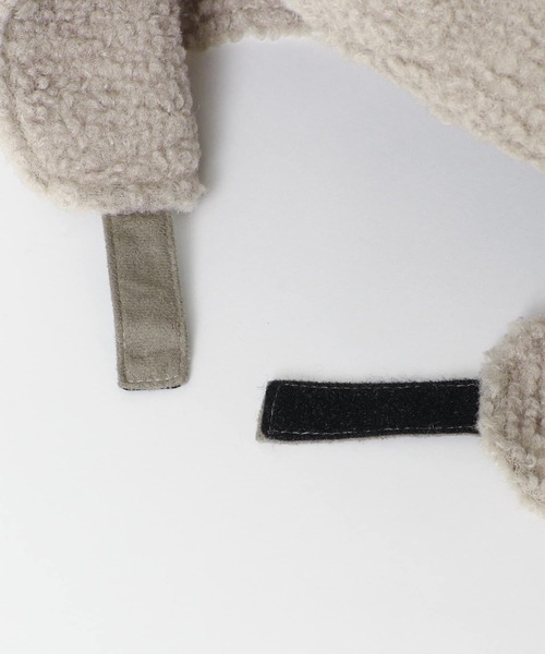 URBAN RESEARCH DOORS（アーバンリサーチドアーズ）の「ボンバーキャップ(KIDS)（ハット・キッズ・カーキ/ベージュ・ONE）」の11枚目の写真