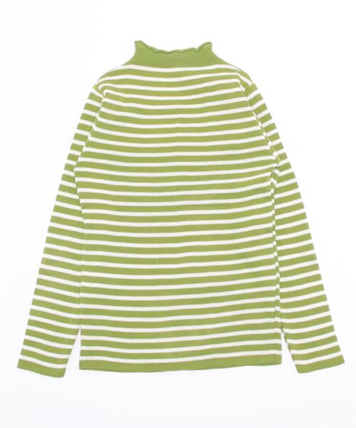 Burner(バーナー)の「【OKUOKU 0909】 ボーダー モックネック ニット oku-tops-650921959383-14(ニット/セーター・レディース・B/G/A/C/D/E/F・FREE)」の8枚目の写真