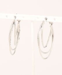 【OKUOKU　0909】メタルリングピアス oku-pierce-658151616830-63 I1