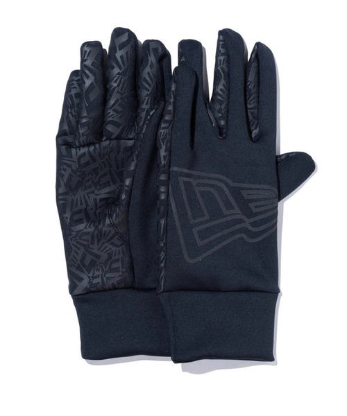 NEW ERA(ニューエラ)の「NEW ERA/ニューエラ Fleece Warmer Glove(手袋・メンズ・ブラック/その他1・FREE)」の1枚目の写真