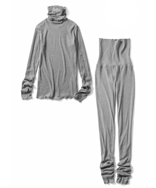 IEDIT（イディット）の「ＩＥＤＩＴ　綿１００％のエニワイズ加工が肌にやさしい　インナーセット（インナーウェア/肌着・レディース・ブラック/グレー/アイボリー/グリーン・3/1/2）」の3枚目の写真