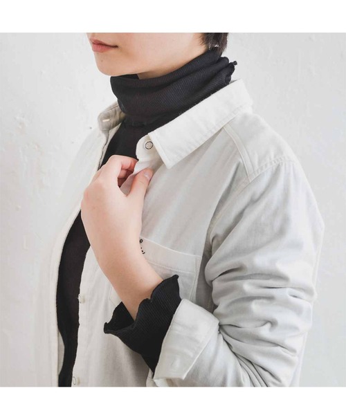 IEDIT（イディット）の「ＩＥＤＩＴ　綿１００％のエニワイズ加工が肌にやさしい　インナーセット（インナーウェア/肌着・レディース・ブラック/グレー/アイボリー/グリーン・3/1/2）」の6枚目の写真