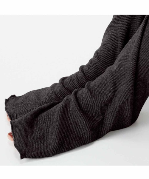 IEDIT（イディット）の「ＩＥＤＩＴ　綿１００％のエニワイズ加工が肌にやさしい　インナーセット（インナーウェア/肌着・レディース・ブラック/グレー/アイボリー/グリーン・3/1/2）」の10枚目の写真