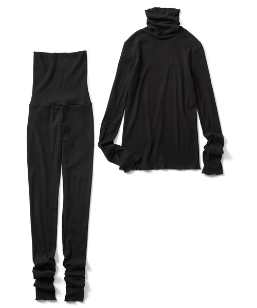 IEDIT（イディット）の「ＩＥＤＩＴ　綿１００％のエニワイズ加工が肌にやさしい　インナーセット（インナーウェア/肌着・レディース・ブラック/グレー/アイボリー/グリーン・3/1/2）」の18枚目の写真