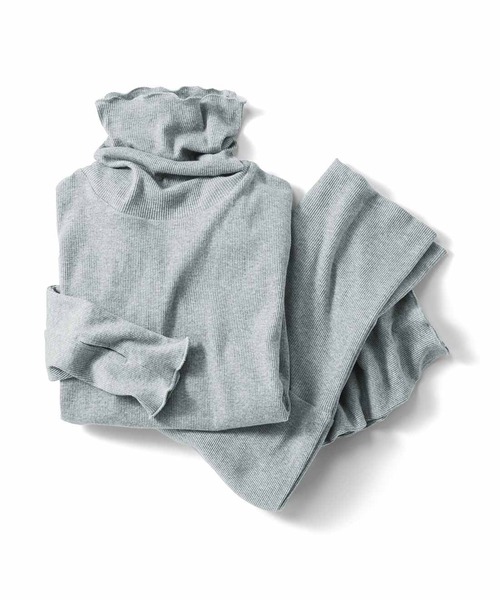 IEDIT（イディット）の「ＩＥＤＩＴ　綿１００％のエニワイズ加工が肌にやさしい　インナーセット（インナーウェア/肌着・レディース・ブラック/グレー/アイボリー/グリーン・3/1/2）」の20枚目の写真