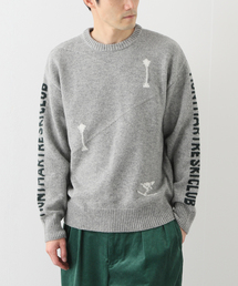 EDIFICE | 【Garance Brocca×EDIFICE】別注 MONTMARTRE SKY CLUB プルオーバーニット1(ニット/セーター)