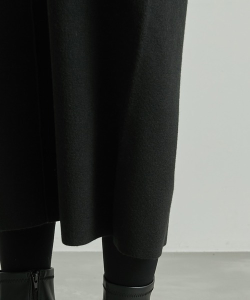 ROPE' PICNIC（ロペピクニック）の「アンチピリングニットジャンパースカート（ジャンパースカート・レディース・ブラック/ベージュ/ブルー系その他4・40/38）」の10枚目の写真