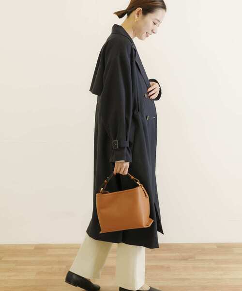 URBAN RESEARCH(アーバンリサーチ)の「ウエストドロストトレンチコート(トレンチコート・レディース・ホワイト系その他/ベージュ/ネイビー・36/38)」の16枚目の写真