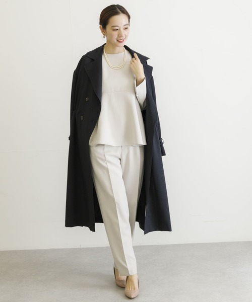 URBAN RESEARCH(アーバンリサーチ)の「ウエストドロストトレンチコート(トレンチコート・レディース・ホワイト系その他/ベージュ/ネイビー・36/38)」の17枚目の写真