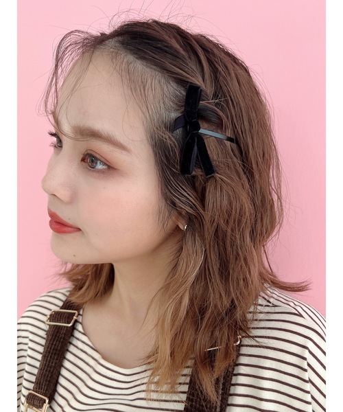 JUMELLE（ジュメロ）の「2setリボンピン（ヘアピン・レディース・ブラック・FREE）」の11枚目の写真
