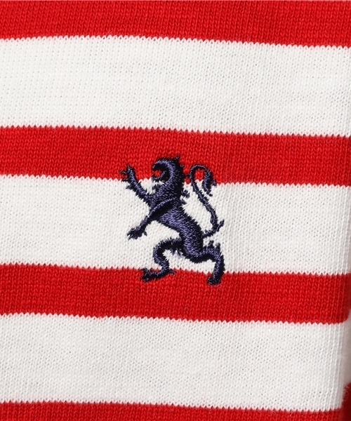 GIORDANO（ジョルダーノ）の「[GIORDANO]バスク７分丈シャツ（Tシャツ/カットソー・メンズ・ホワイト/ブラック/ブルー/ネイビー/ブルー系その他/レッド・LARGE/MEDIUM）」の9枚目の写真