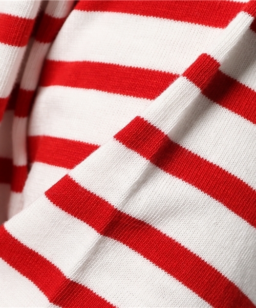 GIORDANO（ジョルダーノ）の「[GIORDANO]バスク７分丈シャツ（Tシャツ/カットソー・メンズ・ホワイト/ブラック/ブルー/ネイビー/ブルー系その他/レッド・LARGE/MEDIUM）」の10枚目の写真