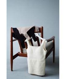 SQUARE TANK KNIT TOPS