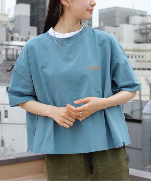 PENDLETON(ペンドルトン)の「PENDLETON/ペンドルトン バックプリントTEE BACK PRINT TEE 3275-2107(Tシャツ/カットソー・レディース・ホワイト/チャコールグレー/ターコイズブルー・FREE)」の3枚目の写真