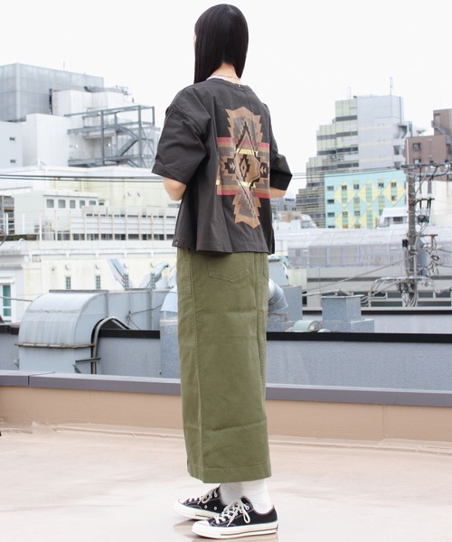 PENDLETON(ペンドルトン)の「PENDLETON/ペンドルトン バックプリントTEE BACK PRINT TEE 3275-2107(Tシャツ/カットソー・レディース・ホワイト/チャコールグレー/ターコイズブルー・FREE)」の8枚目の写真