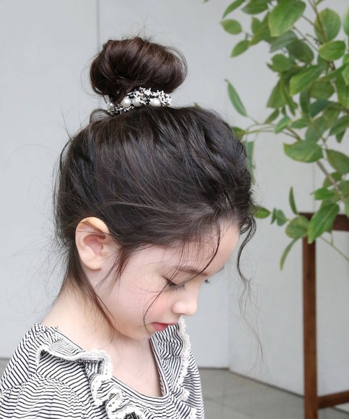 セール】ルーム ツイード シュシュ（ヘアゴム）｜Rora（ローラ）の