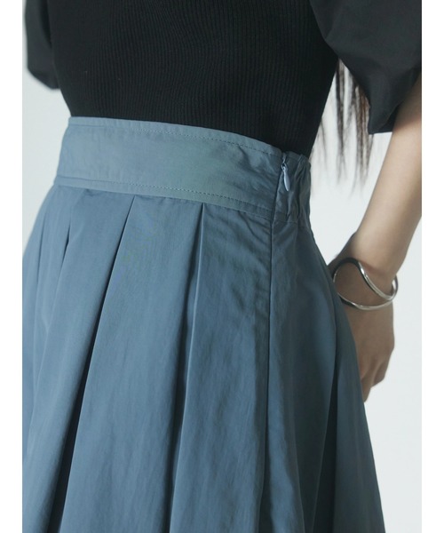 armonia(アルモニーア)の「a.ボリュームフレアスカート(スカート・レディース・ブルー/サックスブルー/ブラック/アイボリー・FREE)」の9枚目の写真