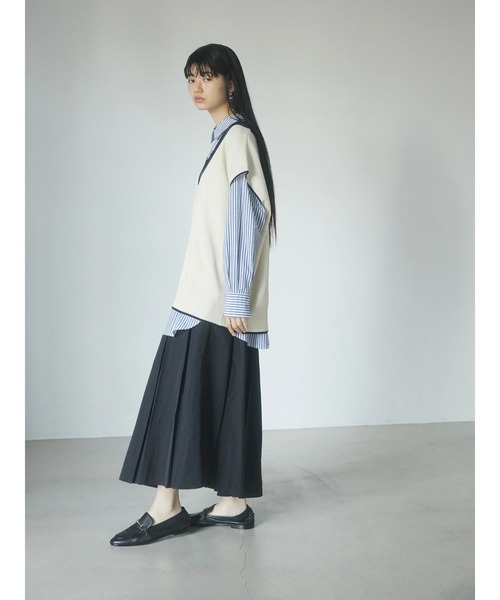 armonia(アルモニーア)の「a.ボリュームフレアスカート(スカート・レディース・ブルー/サックスブルー/ブラック/アイボリー・FREE)」の13枚目の写真